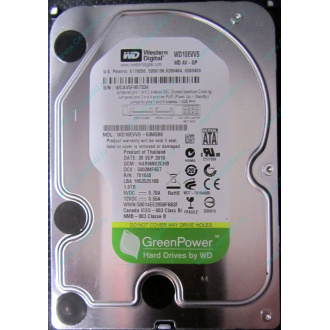 Б/У жёсткий диск 1Tb Western Digital WD10EVVS Green (WD AV-GP 1000 GB) 5400 rpm SATA (Дубна)