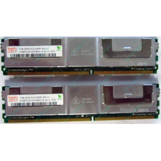 Серверная память 1024Mb (1Gb) DDR2 ECC FB Hynix PC2-5300F (Дубна)