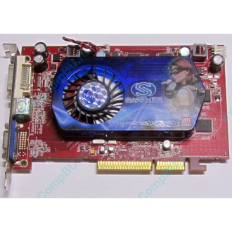 Б/У видеокарта 512Mb DDR2 ATI Radeon HD2600 PRO AGP Sapphire (Дубна)