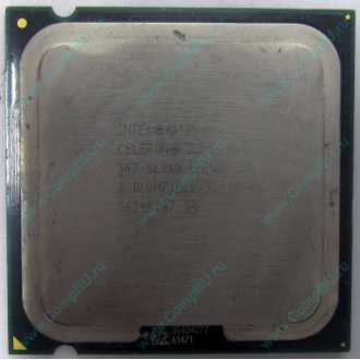 Процессор Intel Celeron D 347 (3.06GHz /512kb /533MHz) SL9XU s.775 (Дубна)