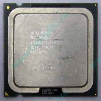 Процессор Intel Celeron D 345J (3.06GHz /256kb /533MHz) SL7TQ s.775 (Дубна)